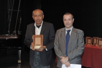 Hector Sommerkamp, dell'Associazione Italia-Perù di Trieste, con Alessandro Melioli, della Sezione Audiovisivi dell'Unione Latina di Parigi